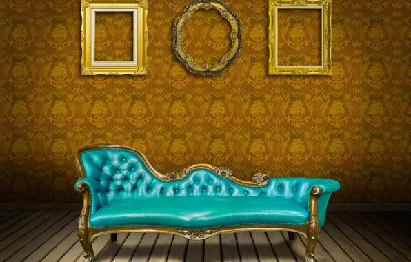 Picture sofa, Wallpaper, leather, vintage, luxury, interior, sofa, luxury