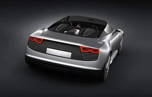 Audi, the concept, convertible, Spyder, e-Tron