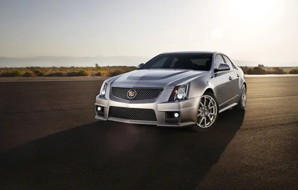 Picture the sky, Cadillac, horizon, CTS, sedan, Sedan, Cadillac, CTS