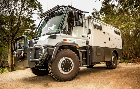Mercedes-Benz, truck, 2018, the hinged equipment, Unimog, U430, Earthcruiser, Explorer XPR 440