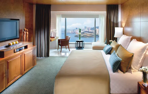 Design, style, room, interior, the hotel, harbour, room/, hong-kong