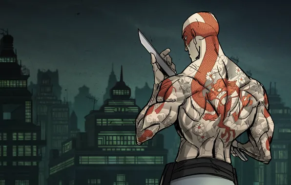 Game, Wallpaper, sword, tattoo, dagger, sword, ninja, ninja
