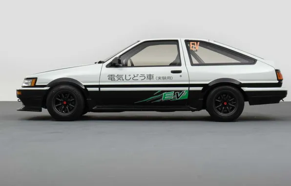 Toyota, side view, Toyota, show car, 2023, Toyota AE86 BEV