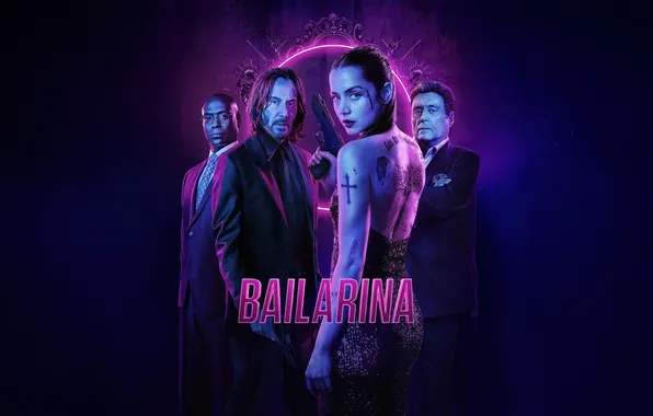 Picture Movie, Movies, Keanu Reeves, Action, Ballerina, John Wick, Ana de Armas, Action