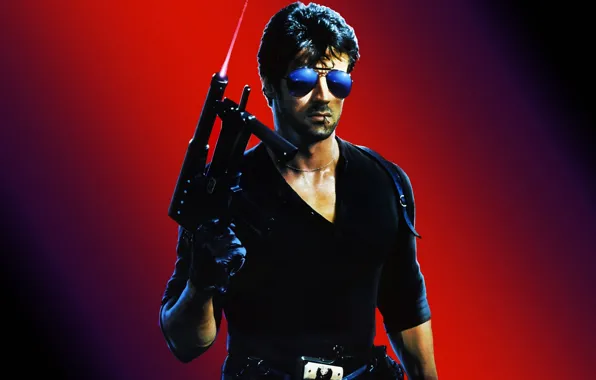Weapons, match, glasses, Cobra, Sylvester Stallone