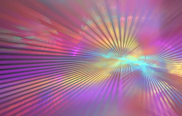 Picture rays, line, abstraction, strip, background, graphics, color, fractal