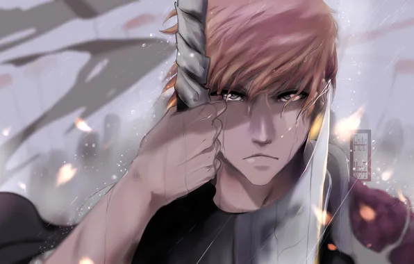 Sword, game, Bleach, anime, ken, blade, Kurosaki Ichigo, manga