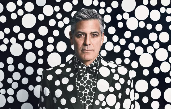 Picture portrait, photographer, actor, peas, George Clooney, Emma Summerton