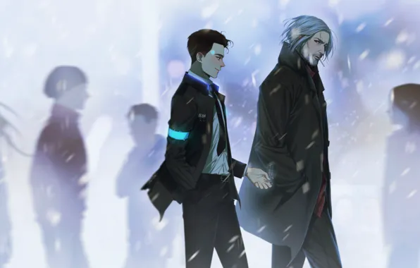 Download Detroit Become Human Connor Wallpaper