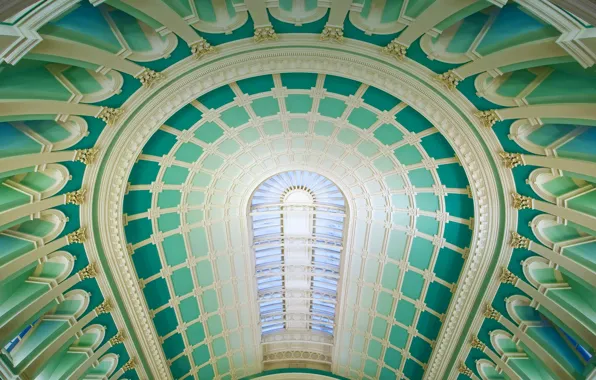 The dome, Dublin, National library of Ireland, reading room