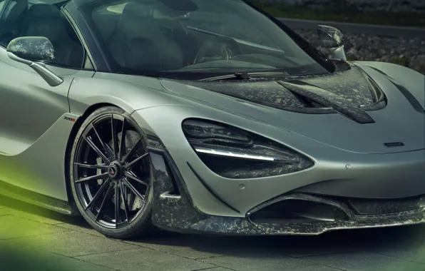 McLaren, supercar, front view, Spider, Novitec, 720S, 2019