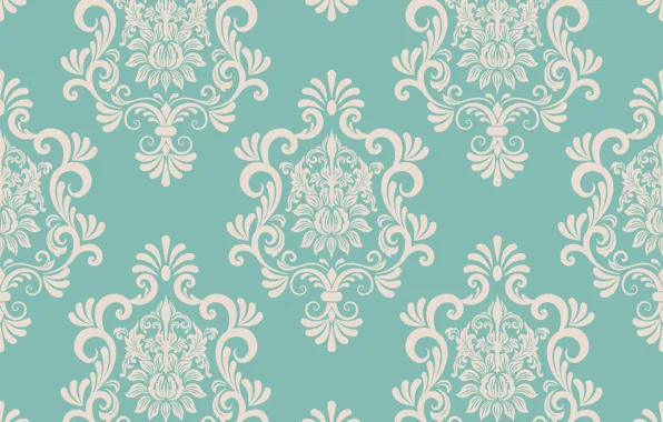 Wallpaper, pattern, vector, ornament, vintage