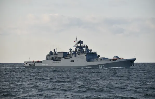 Frigate, Admiral Essen, patrol, author Erne