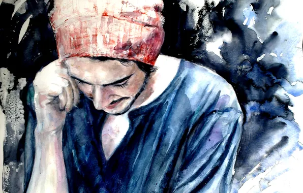 Mood, art, guy, AnnaDart