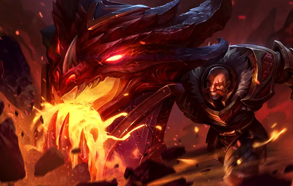Lol, league of legends, braum, dragonslayer