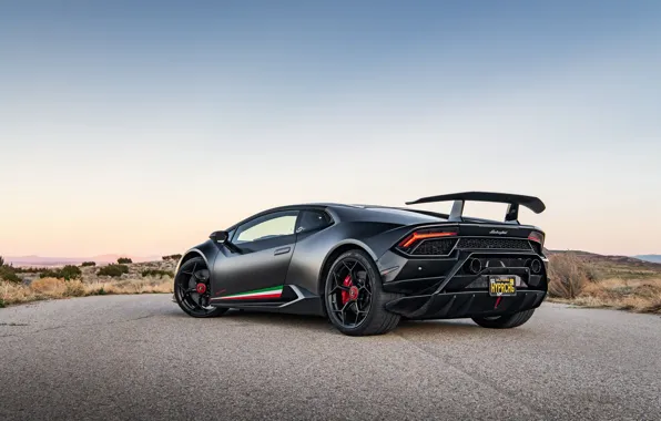 Sunset, the evening, Lamborghini, Performante, Huracan, 2020, VF Engineering