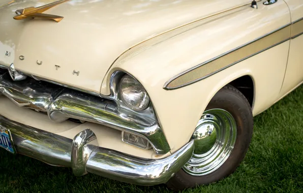 Picture style, lights, classic, Plymouth, 1956