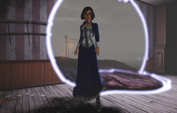 Stones, room, lights, the gap, Bioshock Infinite, Elizabeth, Elisabeth