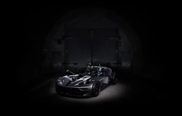 Picture black, sports car, convertible, KTM, Black, X-Bow