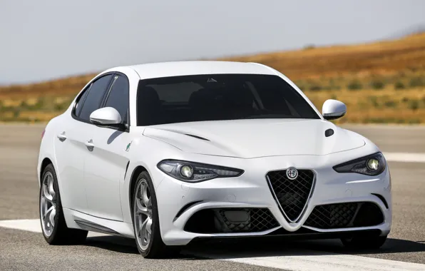 Alfa Romeo, Four-leaf clover, Giulia, 2015