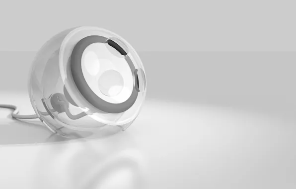 Minimalism, design, render, designed, custom speaker, 4D cinema, clear style, speaker