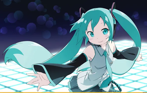 Vocaloid, Hatsune Miku, long hair