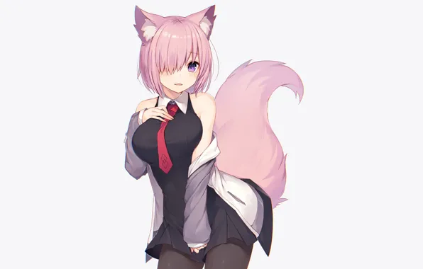 Girl, anime, art, Fate/Stay Night