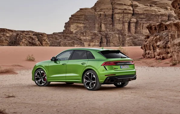 Audi, desert, crossover, 2020, RS Q8