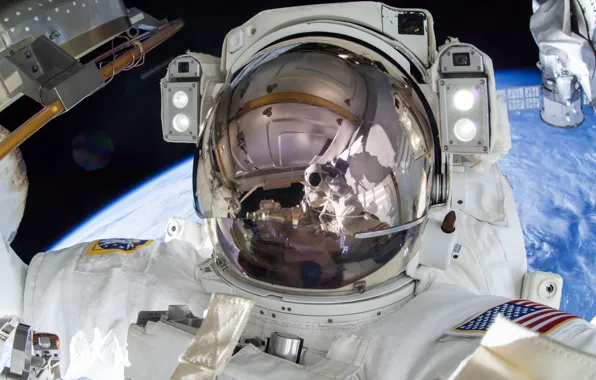 Picture USA, ISS, astronaut, NASA, Terry Wayne VIRTs