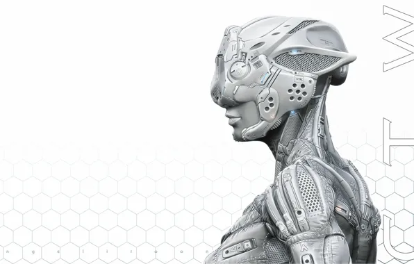 Robot, profile, Android, cell, CTW Suite