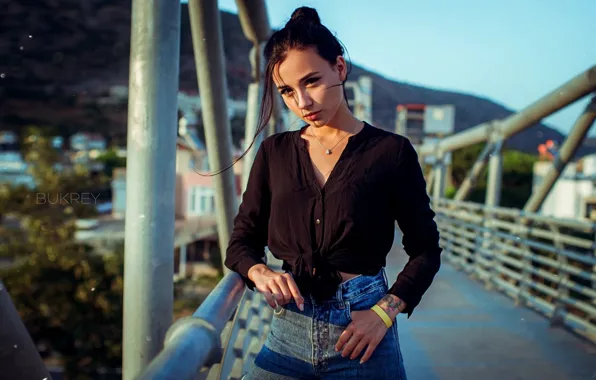 Girl, model, beautiful, Sasha, Kirill Bukrey