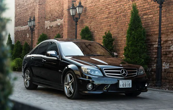 Download wallpaper AMG, C63, Mercedes - Benz, W204, section mercedes in ...