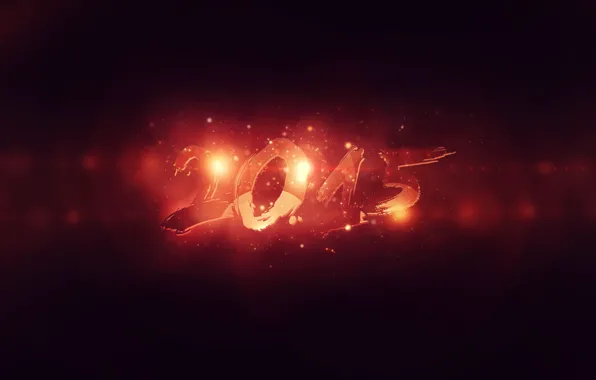 Tree, New Year, new year, Santa Claus, tangerines, 2014, 2015