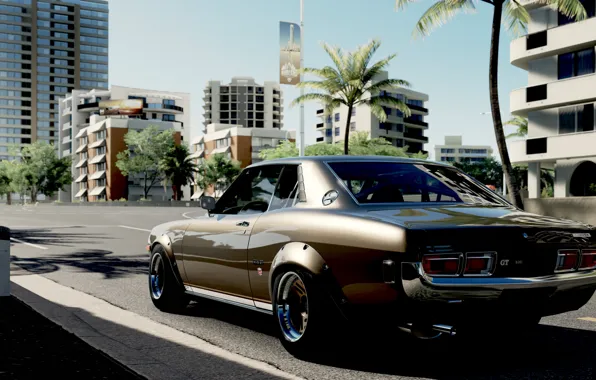 The city, street, toyota celica, Forza Horizon 3