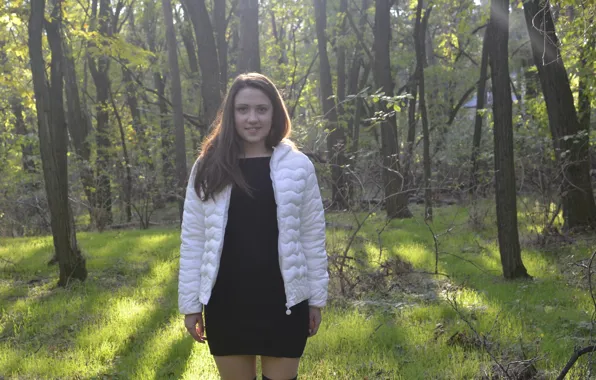 Forest, photo, girls, random