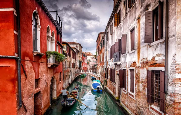 Venice, Architecture, Gondola