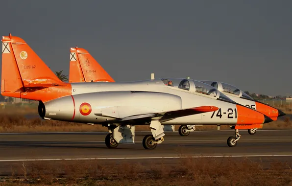 Spain, combat training, CASA C-101, light attack