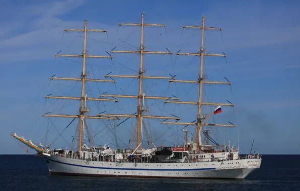 Ship, sailing, Hersonissos