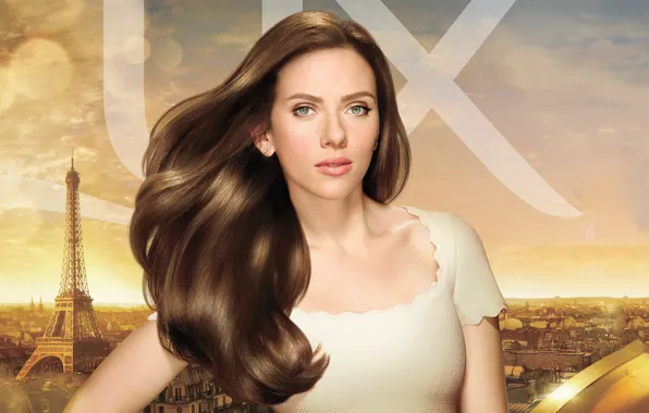 Picture look, girl, portrait, makeup, Scarlett Johansson, beautiful