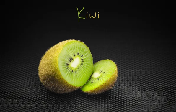 The inscription, kiwi, fruit