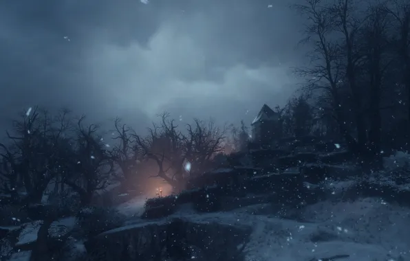 Snow, night, a plague tale: innocence