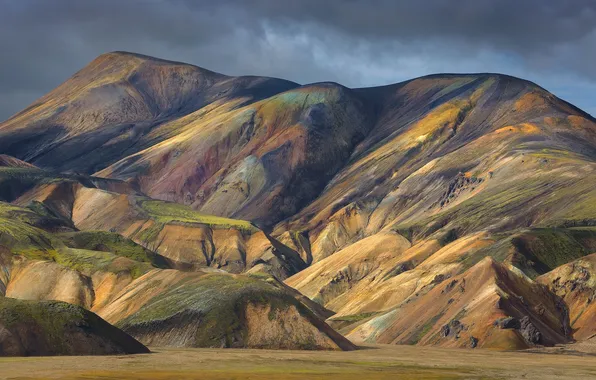 Mountains, hill, beautiful landscape, Patrick, Icelandic highlands