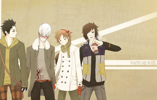 Style, background, guys, Sengoku Basara, The Era Of Unrest