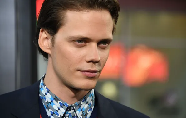 Picture actor, shirt, Bill Skarsgård, Bill Skarsgard