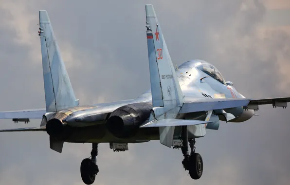 Fighter, the airfield, the Russian air force, Su-30CM