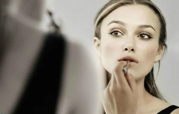 Face, actress, lipstick, Keira Knightley, Keira Knightley