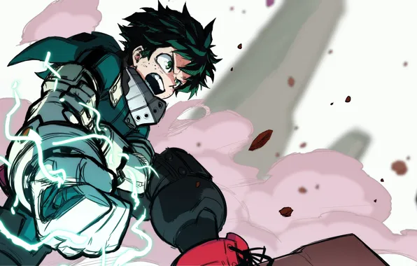 Guy, My hero Academy, My Hero Academia, Boku No Hero Academy, Midori Isuku