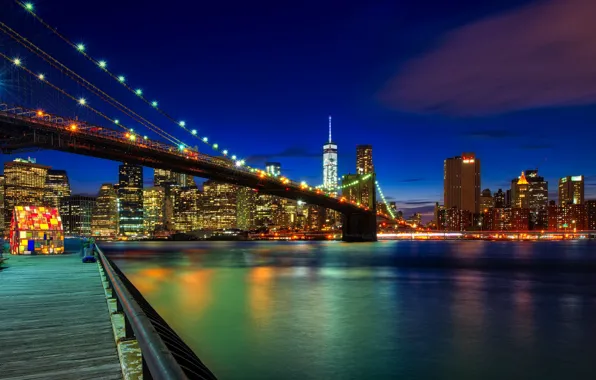 Picture Brooklyn, New York, Manhattan, Brooklyn Bridge