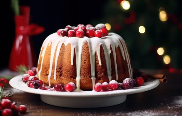 Table, Christmas, pie, cake, New year, dessert, cakes, cutting