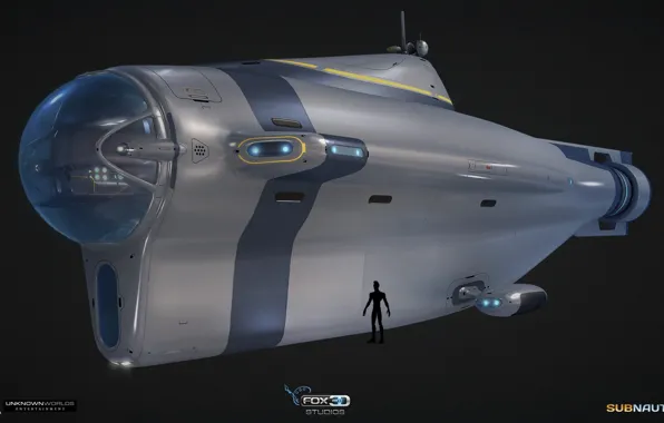 Transport, camera, Subnautica